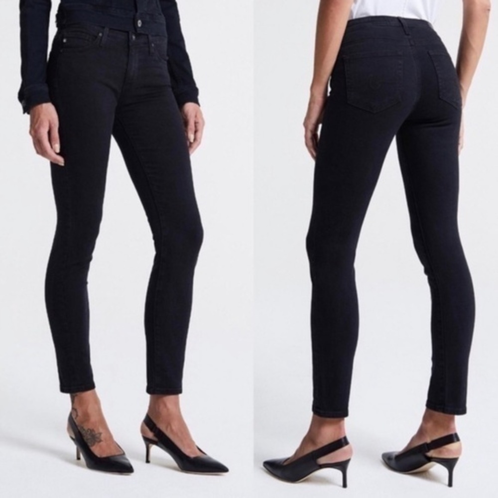 AG The Legging Skinny Black Jeans